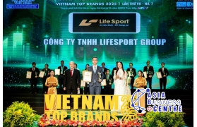 Lifesport Được Vinh Danh Top 10 Thương Hiệu Hàng Đầu Việt Nam 2025